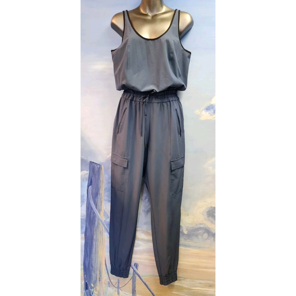 Athleta Unbound Jumpsuit in Iron Blue Size Extra Small